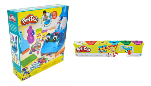 Play - Doh Set De Aspiradora Zoom Zoom Y Paquete De 6 Masas 