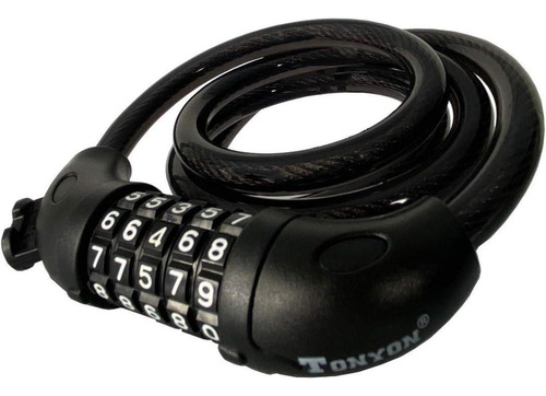 Trava Tranca Cadeado Grosso Bike E Moto Segredo 1m X 8mm
