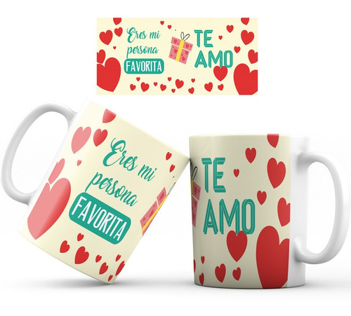 Mug  Taza Amor Regalo San Valentin Parejas 19