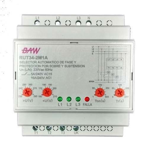 Interruptor automático BAW Modular RUT34-2M1A