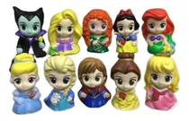 Comprar 10 Alcancias Pintadas De Princesas Sirenita Bella Rapunzel