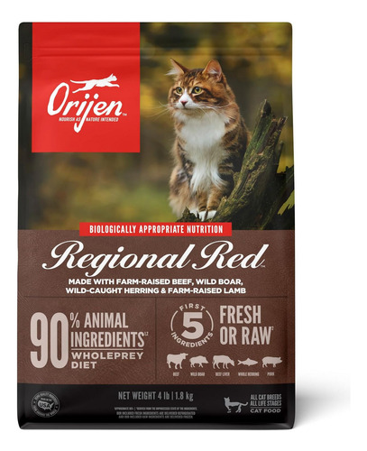 Red Regional De Orijen Para Gatos 4 Libras