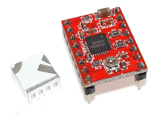 Driver Pololu A4988 C/disipador Impresora 3d Reprap Emakers