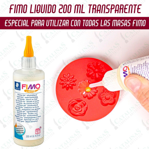 Staedtler Fimo Gel Liquido Secado Horno X200ml Translucido