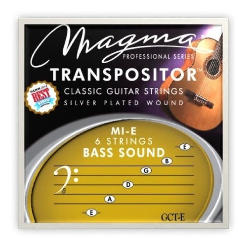 Encordado Clásica Transpositor Magma Bass Sound Mi-e Gct-e
