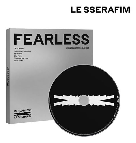 Le Sserafim - Fearless ( Monochrome Bouquet )