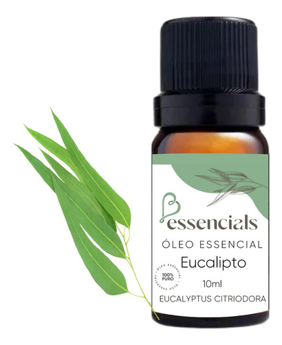 Óleo Essencial Eucalipto Bessencials 10ml 100% Puro 