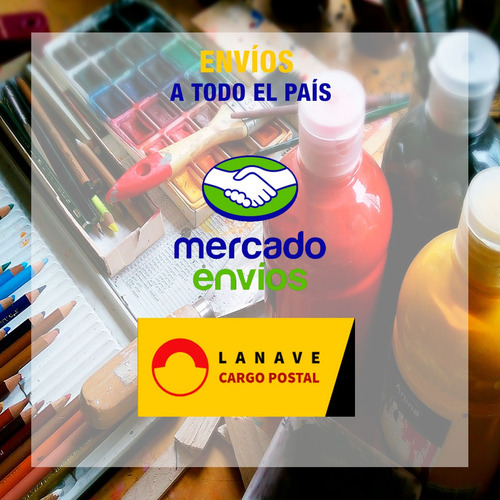 Imagen 5 de 5 de Pintura Para Tela Acrilex 37ml. Pack X 10 Colores