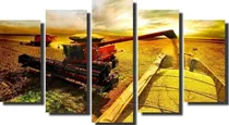 Comprar Quadro Decorativo  Agricultura Colheitade 5 Pç Mosaico 6mm