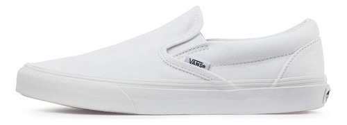 Tenis Casual Unisex Vans Slip On Vn000eyew00 Blanco Original