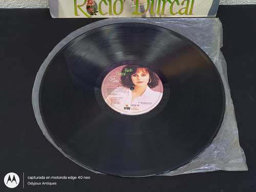 Disco Lp Vinilo Rocio Dúrcal Canta A Juan Gabriel Vol 6 1984 Edición Limitada (Usado)