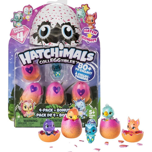 Imagem 1 de 6 de Hatchimals Colleggtibles - Com 4 Ovos - Sunny Brinquedos