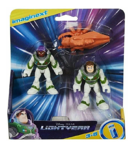 Figura Buzz Lightyear E Alisha Hawthorne Imaginext Hgt30