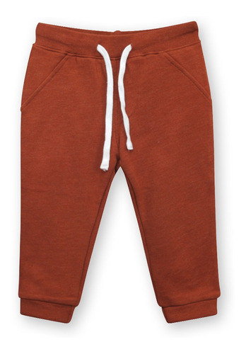 Pantalón Buzo De Niño Naranjo (06m A 4a)