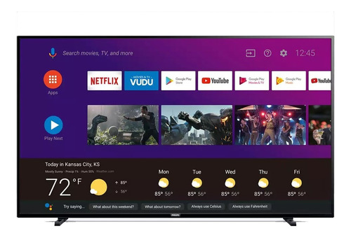 Imagen 1 de 3 de Tv Philips 65 Pantalla Smart Tv Led 4k 120hz Full Web