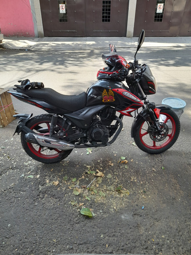Italika 125 Z Negra Con Rojo Excelentes Condiciones
