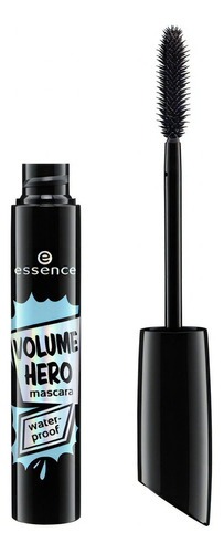 Mascara De Pestañas Volume Hero Waterproof- Essence Color Negro