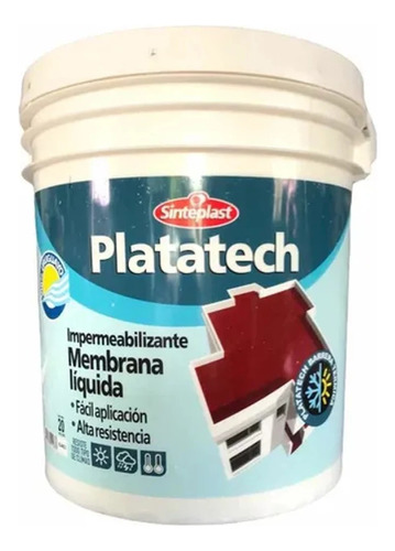 Platatech Membrana Liquida 20kg - Teja