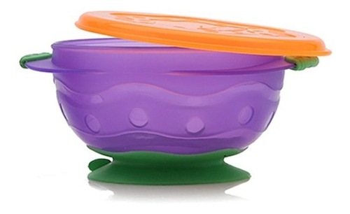 Bowl Mediano Con Asas, Sopapa Y Tapa - Baby Innovation