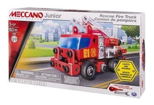 Meccano Junior Camion De Bomberos 163 Construccion Educando