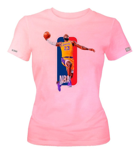 Camiseta Estampada Lebron James Basket Basquetbol Mujer Ikrd