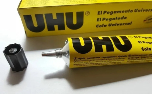 Imagen 1 de 4 de Pegamento Universal Uhu 20ml. Made In Germany