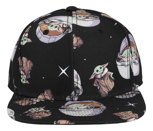 Gorra Snapback Con Estampado Integral Star Wars The Child