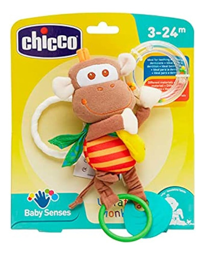 Sonajero Mono De Juguete Vibroactividad Bebés Chicco ;o
