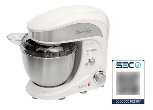 Imagen 8 de 12 de Batidora de pie Sindelen Proline BP-4500BL blanca 50 Hz 220 V - 240 V