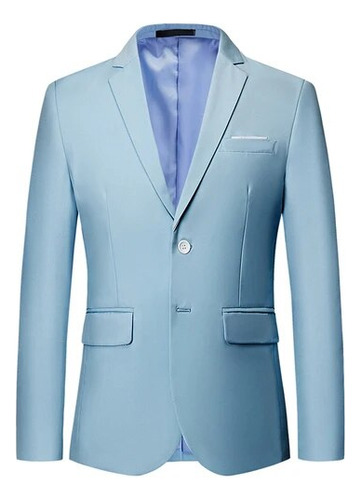 Chaleco Tipo Blazer Para Hombre, Traje Casual Blazer Plus