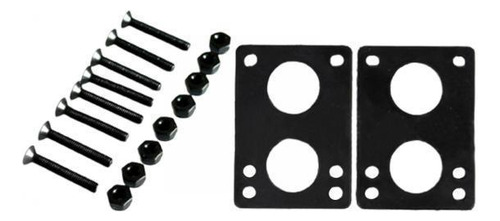 2 X 2 Paquetes De Monopatín Longboard Almohadilla Elevadora