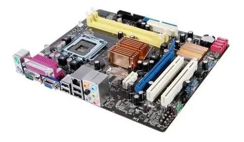 Placa Mãe Asus P5kpl-am 775 Ddr2 Nova Na Caixa