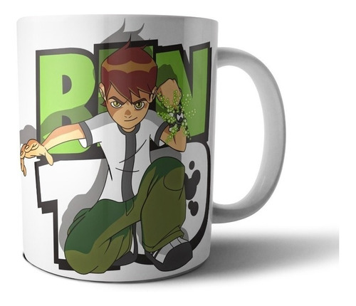 Taza - Tazón De Cerámica - Ben 10 (varios Modelos)