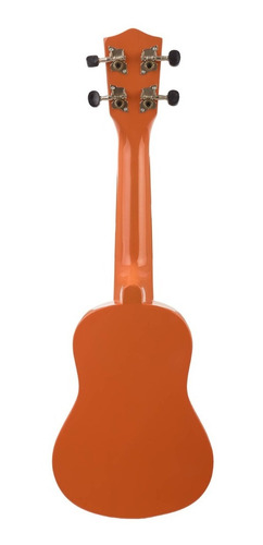 Imagen 3 de 10 de Ukelele Soprano Creep Waimea Naranja + Funda + Correa!