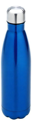 Garrafa Térmica De Inox Parede Dupla 500ml - Azul