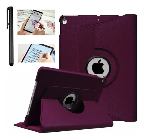 Funda Giratoria + Lapiz Para iPad Air 3era 10.5 A2152 A2123