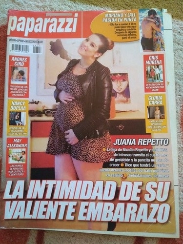 Revista Paparazzi Lali Cris Morena Ciro  4/3 2016 N747