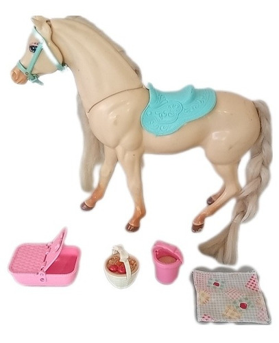 Barbie Horse Nibbles Magnetic Nose Caballo Con Imán 
