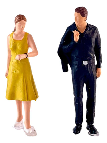 Figuras De Pessoas Em Escala 1:64, Masculino E Feminino