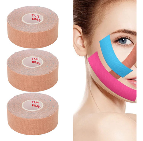 Cinta Facial Parches Antiarrugas Línea En V Levantamiento