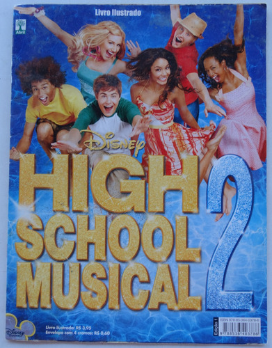 Álbum High School Musical 2 Vazio! Editora Abril 2007