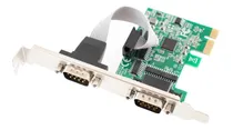 Comprar Placa Pci Express 1x  2 Porta Serial Db9 Rs232 Rs485 Rs422