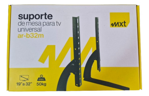 Suporte Base De Mesa Para Tv De 19 A 32 Polegada Led Lcd