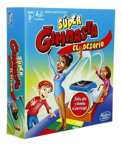Juego De Mesa Super Gimnasta El Desafio - Hasbro