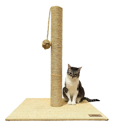 Poste Arranhador Gato Durável Grande Corda Sisal Resistente