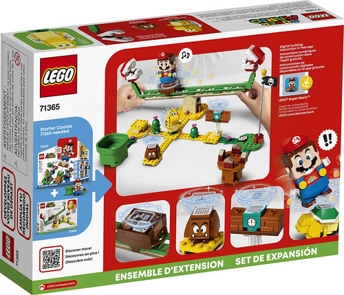 Diapositiva Eléctrica De La Planta Expansión Lego Super Mari