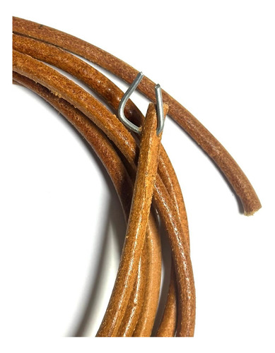 Correa De Cuero Para Maquina Coser 1,90 Cm Aprox C/ Ganchito