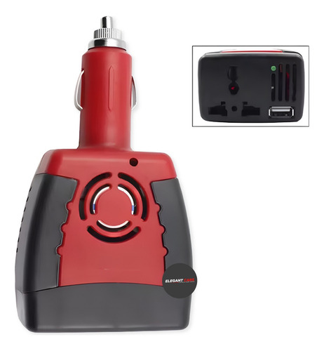 Inverson De Corriente Para Auto De 12v/220 150w