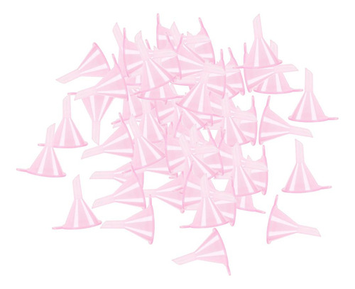 2 X 100pcs Mini Funnels For Small Vials Glass Pink
