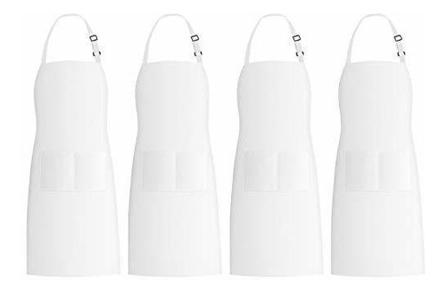 Xornis 4 Pack Bib Aprons With 2 S Kitchen Apron Cooking Chef